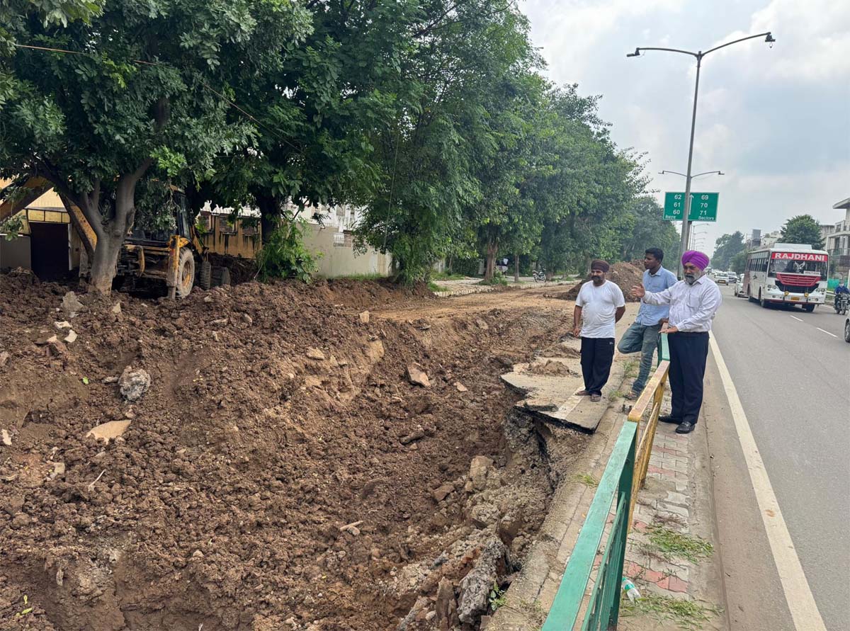 GMADA should release Rs 10 crore immediately to improve the poor condition of the city's infrastructure - Kuljit Singh Bedi.